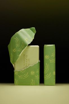 Soft Services Green Banana Buffing Bar Microcrystal Exfoliant
