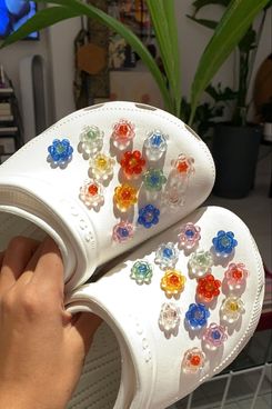 Not Impressed Floral Charms for Crocs (set of 5)