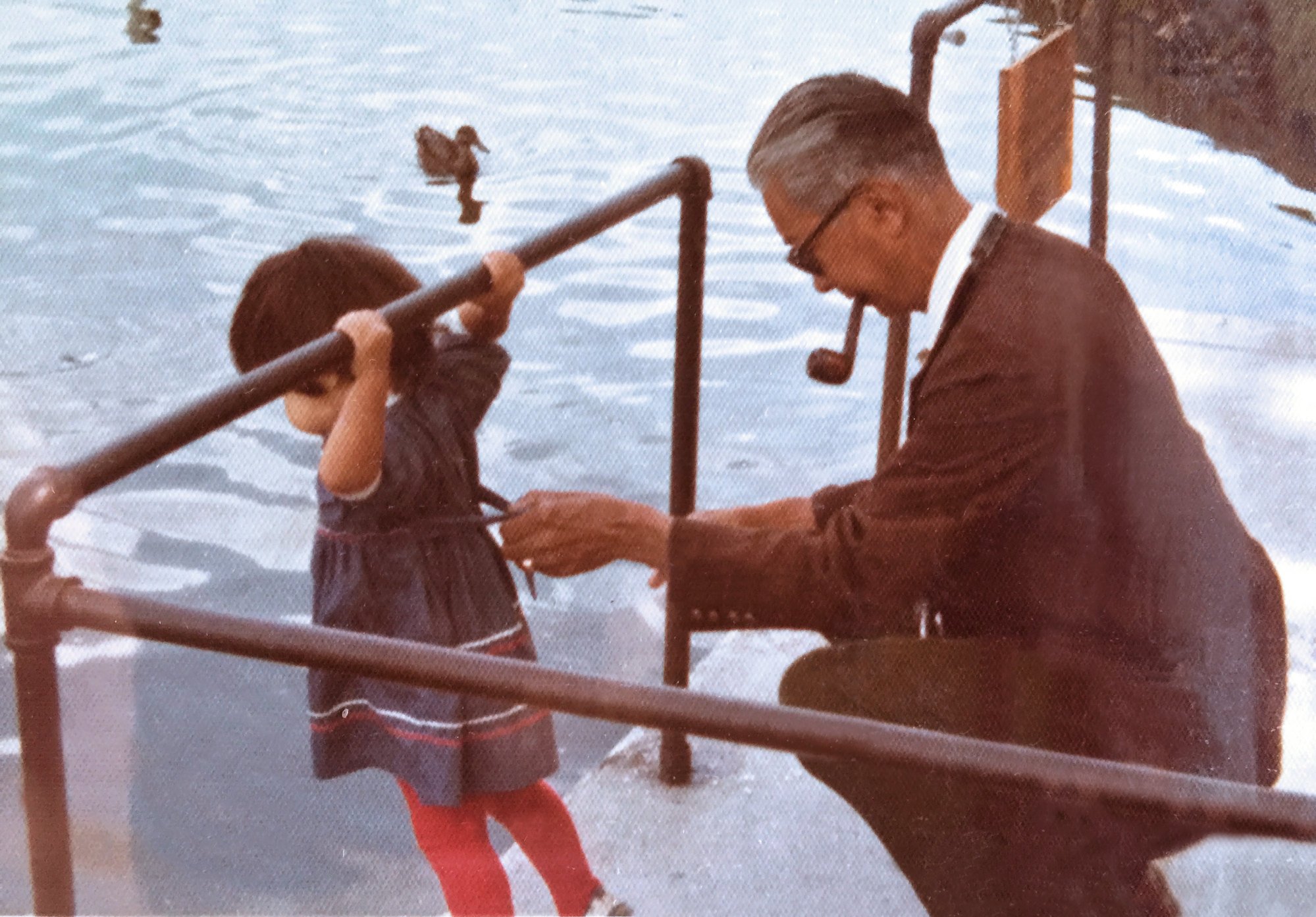 Just as Alexandra Chan was about to enter kindergarten, her father settled into retirement and became a stay-at-home dad. Photo: courtesy of Alexandra Chan