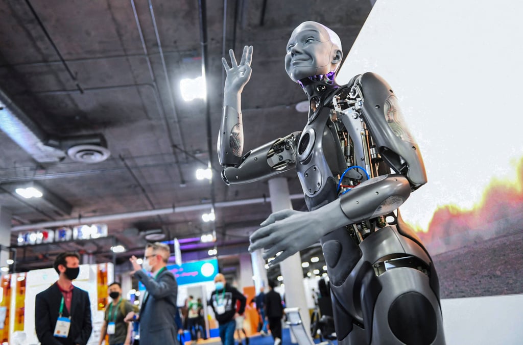 Li has studied and worked at elite US institutions to earn the title “Godmother of AI”. Photo: AFP