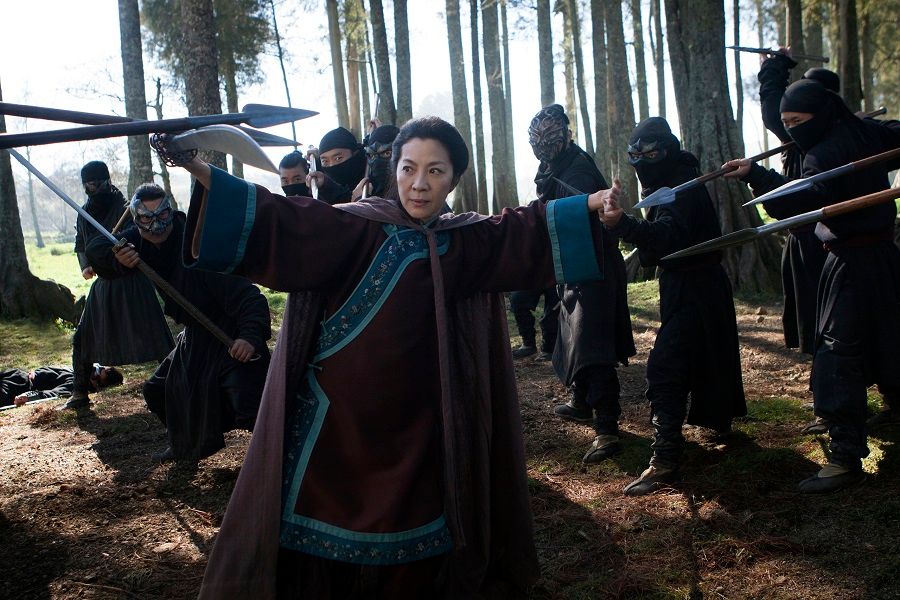Cinema still from the movie Crouching Tiger, Hidden Dragon: Sword Of Destiny (2016) starring Michelle Yeoh. (Netflix)