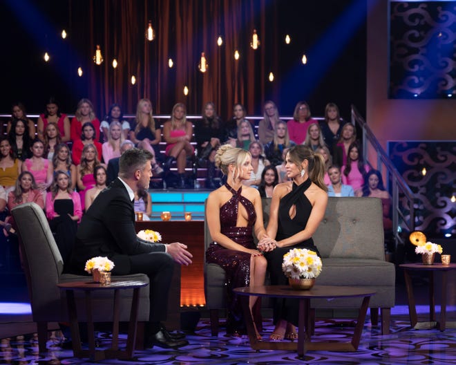 "The Bachelor" leaned into the theme of empowered women in its March finale by spotlighting the friendship between finalists Daisy Kent (left) and Kelsey Anderson.