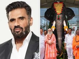 Suniel Shetty, PETA India donates mechanical Elephant to Karnataka Temple for cruelty-free rituals