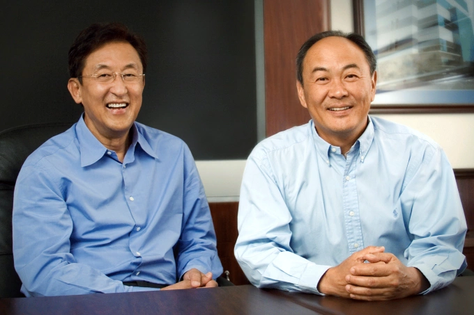 David Sun and John Tu. Photo courtesy of Kingston Technology
