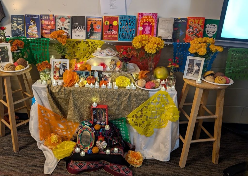 Altar in honor of family