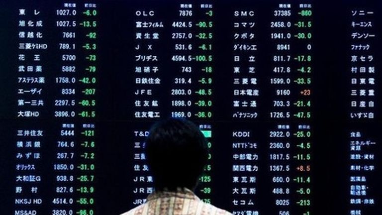 FX, Tech Earnings Damp Asian Stock Markets