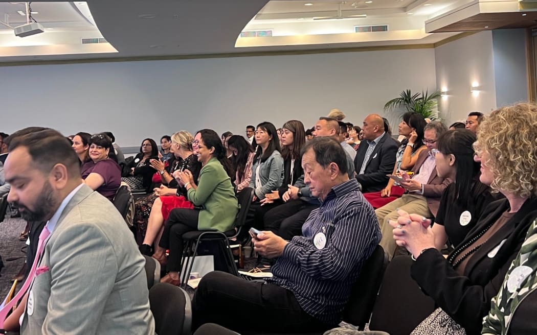 Attendees at the inaugural Flourishing Asian Communities and Workforce Symposium hosted by the Asian Family Services in Auckland on Friday, 13 March, 2026.