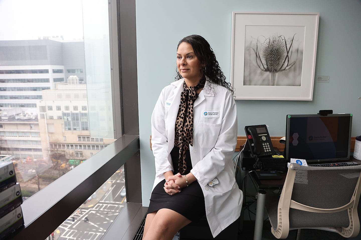 "Mothers are being taken away by this disease, and no one is talking about it," said Dr. Narjust Florez, an oncologist at Dana-Farber Cancer Institute who specializes in lung cancer in women. 