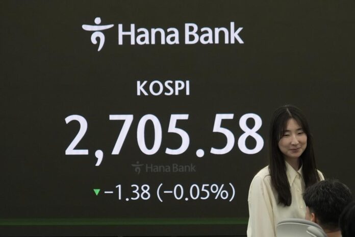 Asia stocks are mostly lower after Wall St rebound led by Big Tech