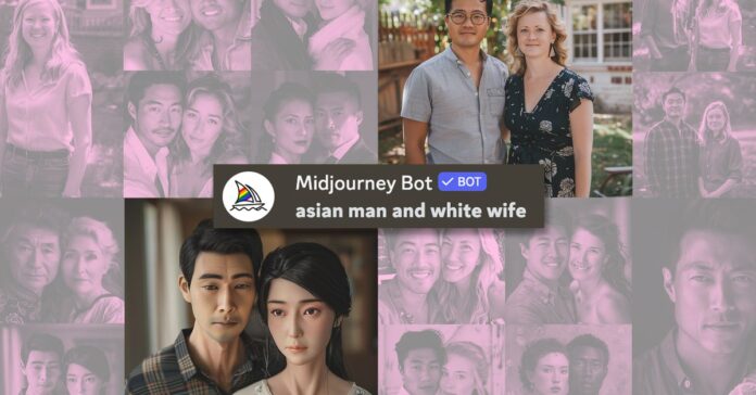 I’m still trying to generate an AI Asian man and white woman