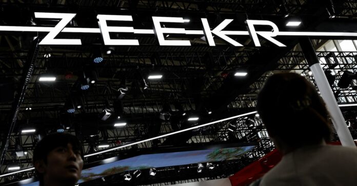 Exclusive: Chinese EV maker Zeekr prices US IPO at top of range to raise $441 million, source says