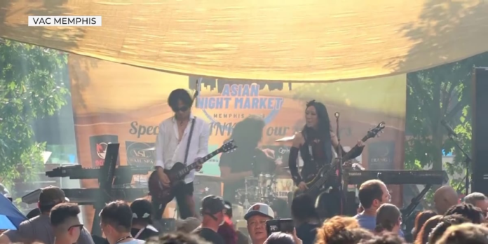 Local Vietnamese American community brings Asian Night Market to Tiger Lane