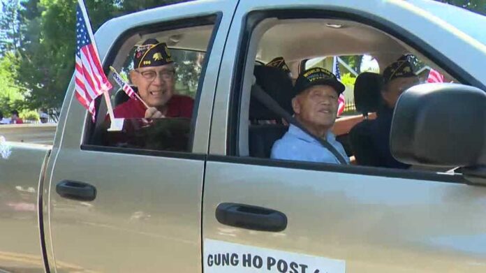 Sacramento World War II veteran honored in Pocket July 4th Parade