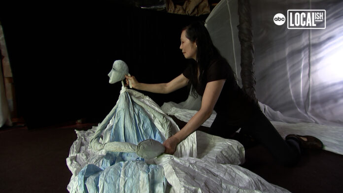 Chinese American artist Hua Hua Zhang creates original puppets for all ages to enjoy