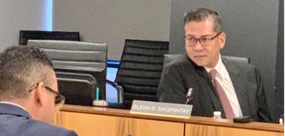 Glenn Magpantay, US Commission on Civil Rights Commissioner at a recent hearing