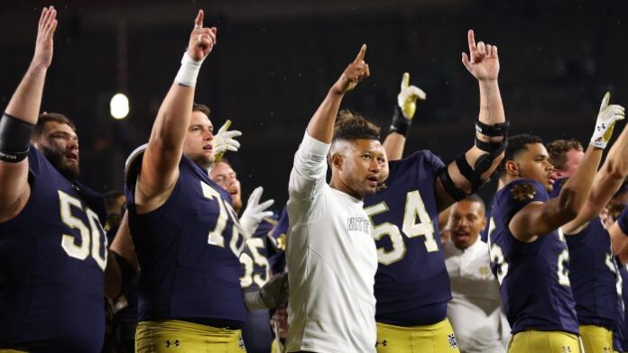 Notre Dame coach Marcus Freeman focuses on each moment, not on making history — Andscape