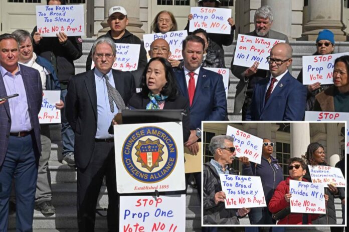 NY ballot measure could discriminate against Asian students, critics claim