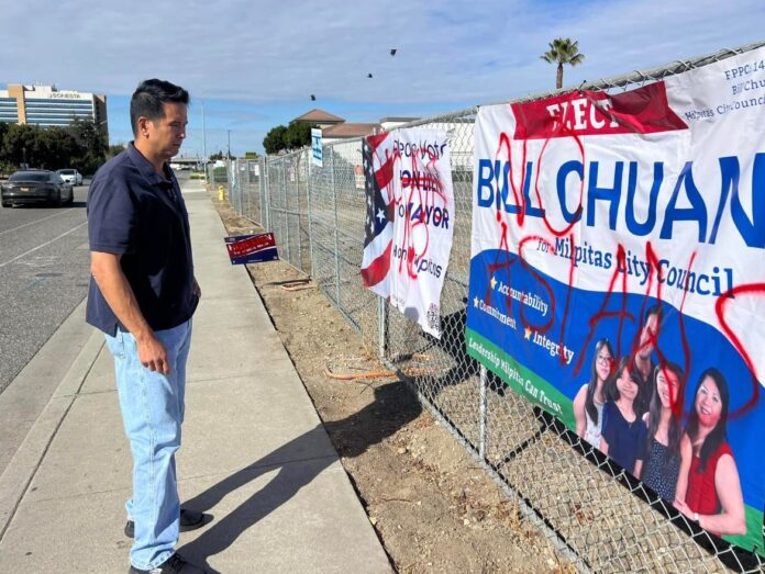 Racists deface campaign signs of 2 Asian American candidates – AsAmNews