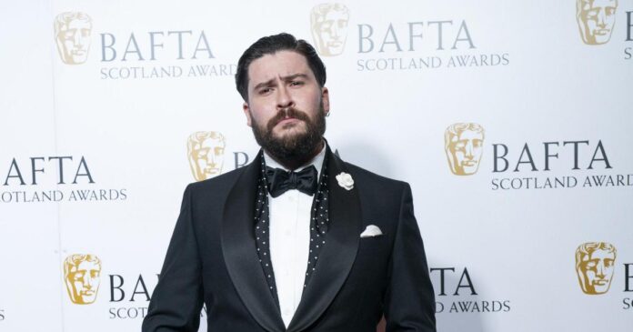 Daniel Portman praises Glasgow film industry at Bafta Scotland awards