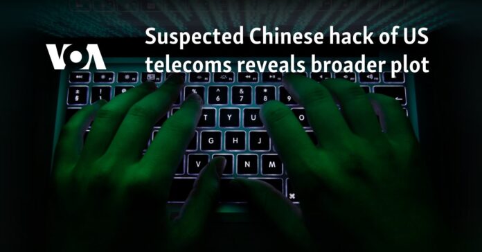 Suspected Chinese hack of US telecoms reveals broader plot