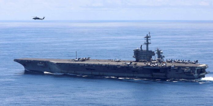 USS George Washington joins drills with South Korea, Japan