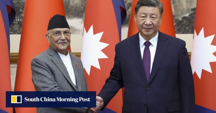 Nepal’s Oli signs Belt and Road deal with China amid debt fears and India tensions