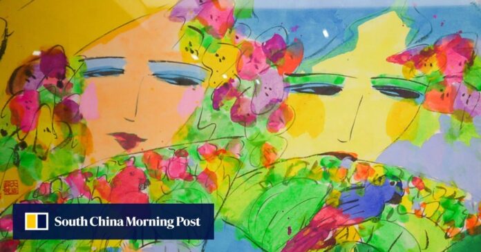 How Chinese-American artist Walasse Ting’s vibrant paintings mixed Chinese, Western styles