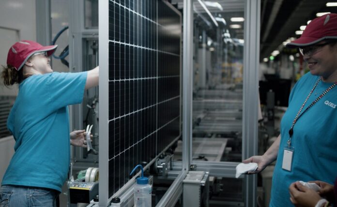 qcells georgia manufactuing
