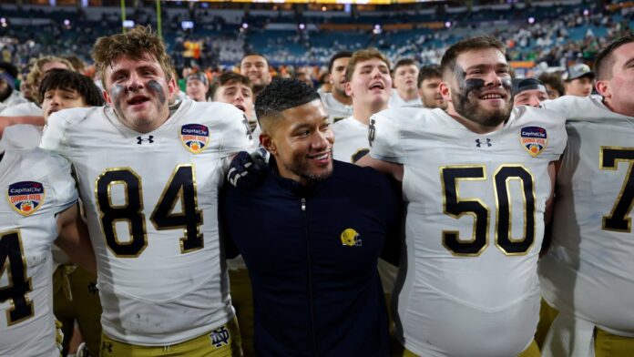 ND’s Freeman becomes 1st Black and 1st Asian American coach to reach NCAA football finals – NBC10 Philadelphia