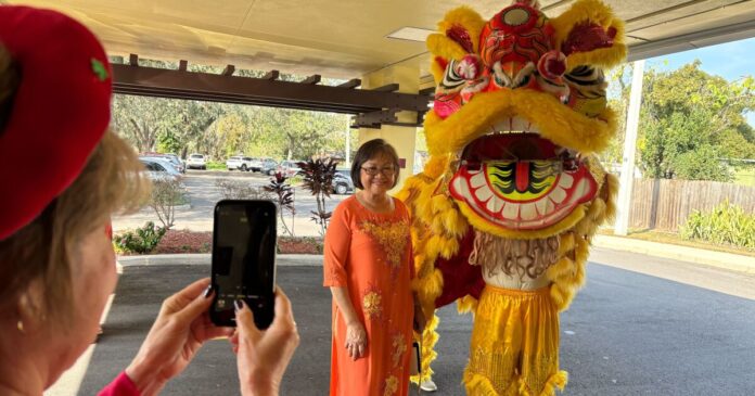 Asian American seniors celebrate and share culture through Lunar New Year party