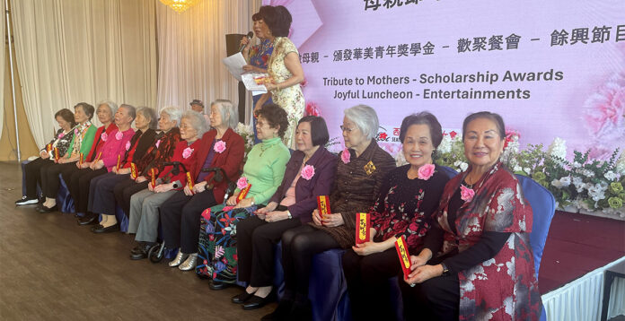 Seattle Chinese Women’s Club honors mothers, Chinese American students