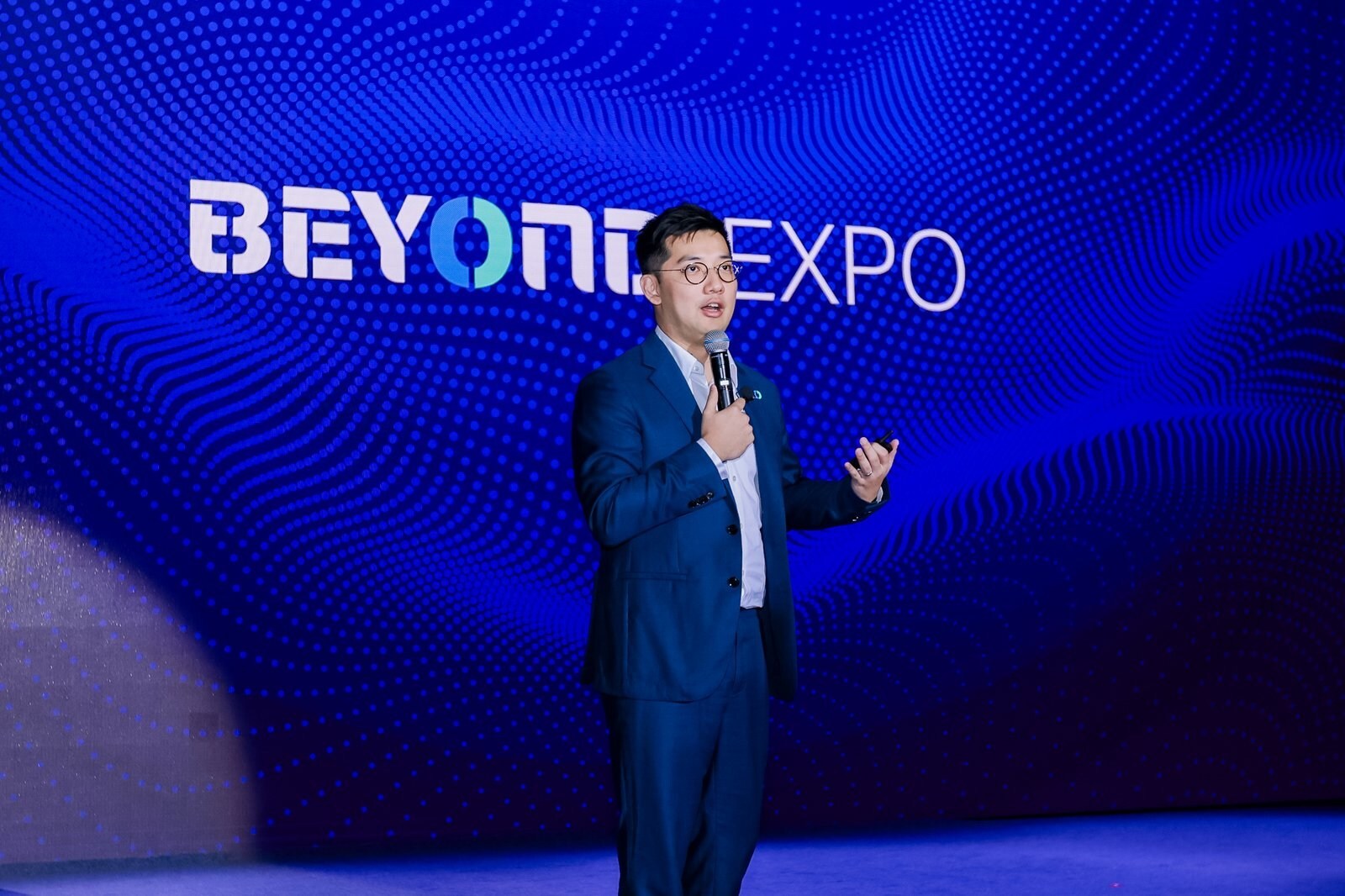 BEYOND Expo Co-Founder Jason Ho gives Welcome Speech at Opening Day  Source: BEYOND Expo