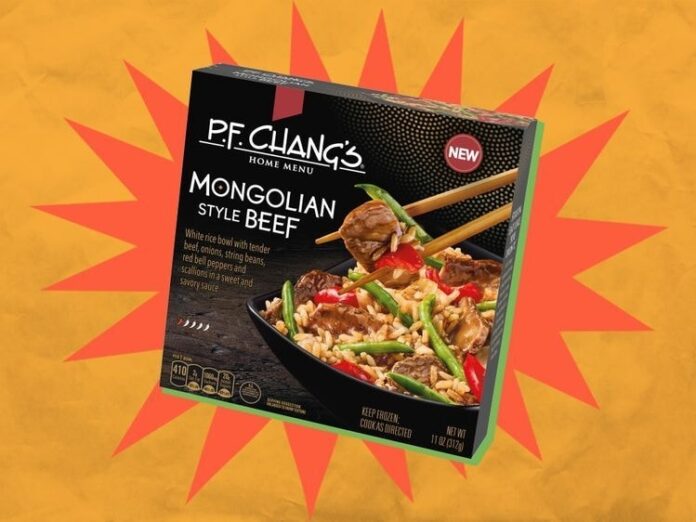 Frozen Chinese-American Cuisine Meals : P.F. Chang's frozen meals