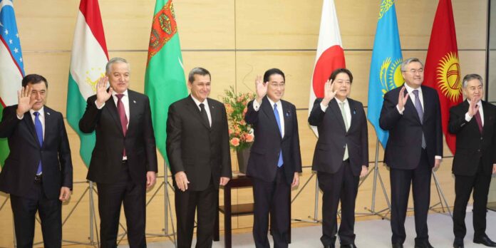 Japan, Central Asia to partner on AI mining tech at maiden summit