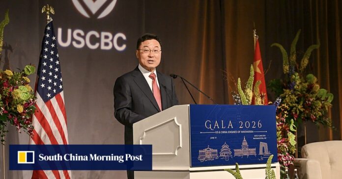 China’s US envoy calls for 10-fold rise in tariff-free trade under joint board
