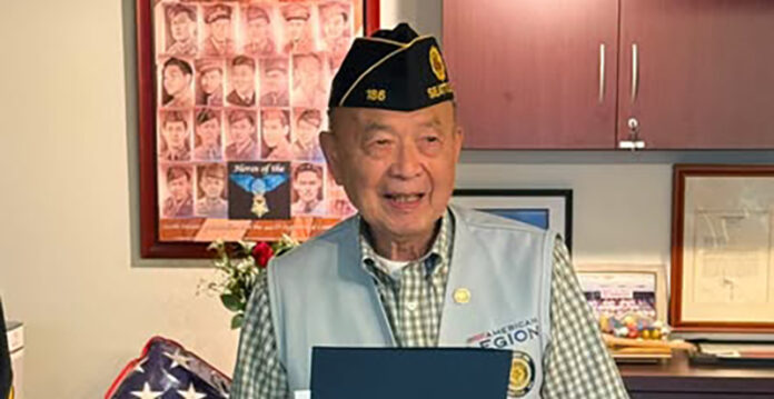 Tuck Eng with 2026 service award