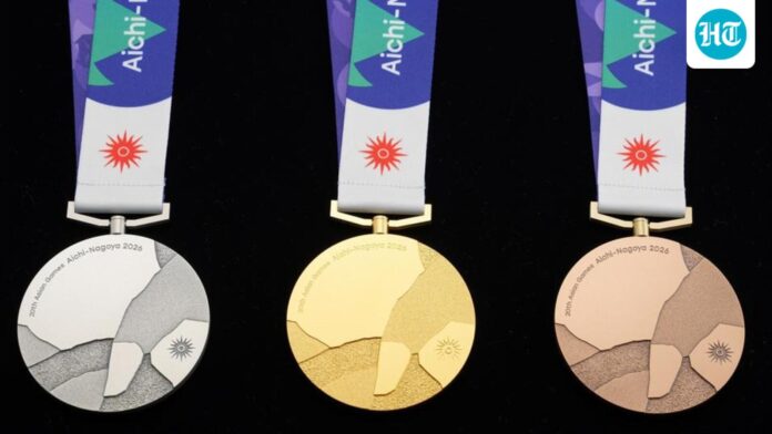 Fractured ceramics to recycled tech: How 2026 Asian Games medals were made