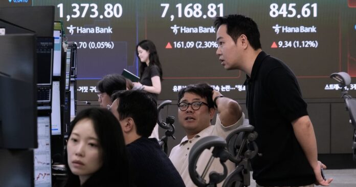 Asian shares rise after Wall Street rally