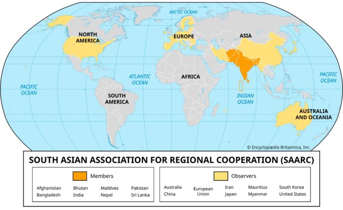 South Asian Association for Regional Cooperation (SAARC) | History, Initiatives, Observers, & Facts